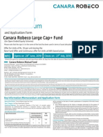 Canara Robeco Large Cap Plus Fund Form