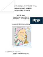 Geology of Ghana 2011-2012 PDF