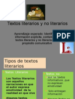 Textos Literarios y No Literarios