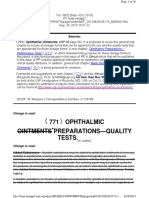 771 Ophthalmic Preparations