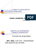 Curs - Notiuni de Drept Si Legislatie in Activitatea Imobiliara