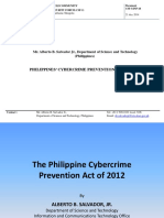 CSF 5 INP 18 PH Cybercrime Prevention Act