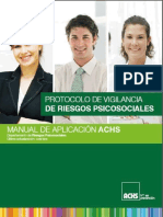 Manual ACHS Aplicacion Protocolo Riesgos Psicosociales