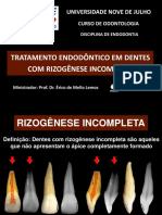 Rizogenese Incompleta LEMOS