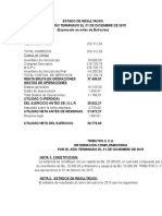 Ejercicio de Ajuste Inicial Por Inflación Fiscal