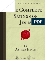 The Complete Sayings of Jesus - 9781606200377