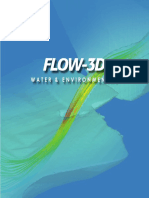 FLOW-3D Water and Environmental Brochure in English