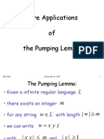 Regular Pumping Examples