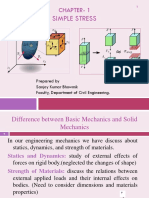 Chapter-1, Simple Stress