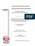 2012 Analisis Sismico de Tanques Elevados para Almacenar Liquidos - Una Nueva Vision Con Espacios Vectoriales Complejos