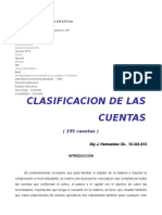 Clasificacion de Cuentas Contables y Descripcion de 195 Cuentas