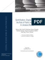 Gentrification, Displacement and The Role of Public Investment