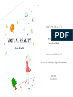 Virtual Reality: Steven M. Lavalle