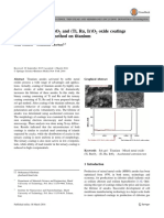 Deposition of (Ti, Ru) O and (Ti, Ru, Ir) O Oxide Coatings Prepared by Sol-Gel Method On Titanium