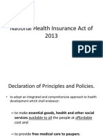 National Health Insurance Act of 2013