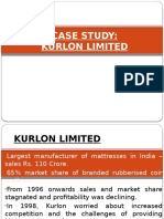 Case Study: Kurlon Limited