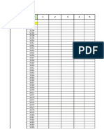 Planilha Controle de Manutenção