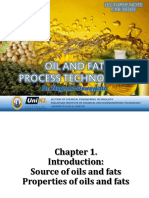 Oils and Fats Processing Technology - Lecture Note