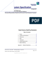 Materials System Specification