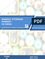 TOC Energy Storage Market India