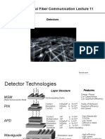 EE 230: Optical Fiber Communication Lecture 11: Detectors