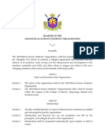 Charter of The Ab-Political Science Students' Organization