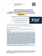 Relationship Marketing and Customer Loyalty: Do Customer Satisfaction and Customer Trust Really Serve As Intervening Variables?