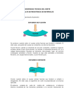 Esfuerzo de Flexion y Cortante