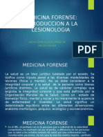 Introduccion A La Lesionologia