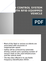 Speed Control System With Rfid Equipped Vehicle