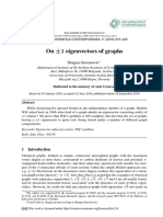 On +/-1 Eigenvectors of Graphs