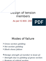 Slide Share Design of Tension Members