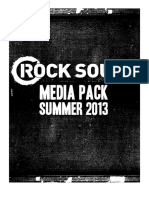 Rock Sound Magazine Media Pack