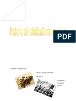 Historia Del Sindicalismo en Chile