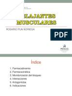 Relajantes Musculares