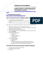 Accessible PDF Documents