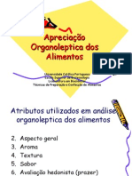 5 - Apreciação Organoleptica Dos Alimentos