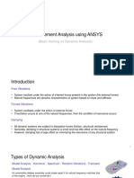 ANSYS Dynamic Analysis