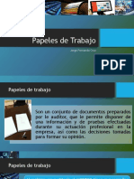 Papeles de Trabajo Auditoría Informática