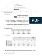 Morfologa 2 Las Clases de Palabras