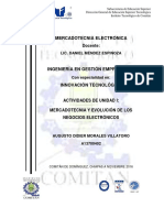 Mercadotecnia y Evolución de Los Negocios Electrónicos