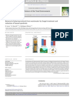 Removal of Pharmaceuticals From Wastewater by Fungal Treatment