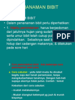 Kuliah 7.penanaman Bibit