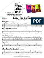 Beginners Pop Songs - (The Guitar Club LTD London UK) Theguitarclub@Hotmail - Co.uk