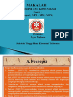 Persepsi Dan Komunikasi PDF