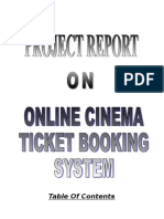 Online Movie Ticket Booking System