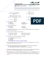 Teste Potencias Notacao Cientifica e Problemas Com Funcoes1