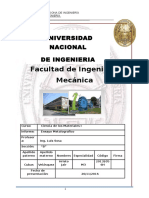 Informe Ensayo Metalografico