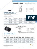 Cannon Trident Connector System: Sealed Cable Clamps For Use With Ringlock Circular Connectors