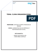 Clima Organizacional